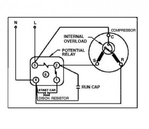 Wiring Diagram For A Potential Relay - FARZYBUZZY